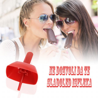 Držač sladoleda sa graničnikom protiv prolivanja 