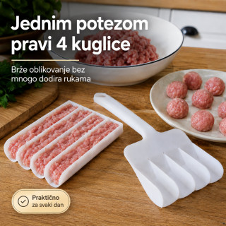 Kalup za ćufte – brže, lakše i urednije kuglice