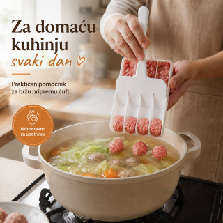 Kalup za ćufte – brže, lakše i urednije kuglice