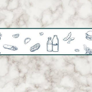 KitchenWall sticker 1m x 60cm - zaštita za kuhinjske zidove