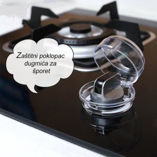 Zaštitni poklopac dugmića za šporet