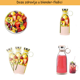 BlendVibe - Prenosivi blender u flaši za čarobne voćne napitke