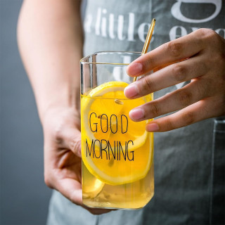 Čaša sa motivacionom porukom za dobro jutro 400ml
