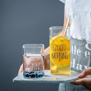 Čaša sa motivacionom porukom za dobro jutro 240ml