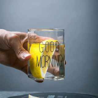 Čaša sa motivacionom porukom za dobro jutro 240ml