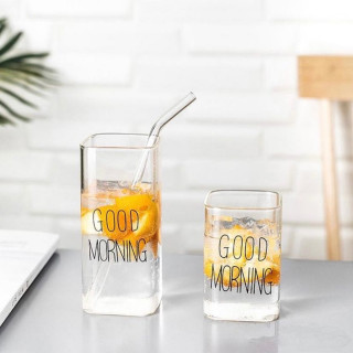 Čaša sa motivacionom porukom za dobro jutro 240ml