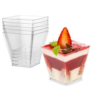 Desertna Čarolija - Mini providna čaša za slatke užitke
