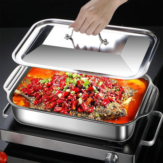 INOX posuda sa poklopcem - za vrhunska jela 
