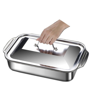INOX posuda sa poklopcem - za vrhunska jela 