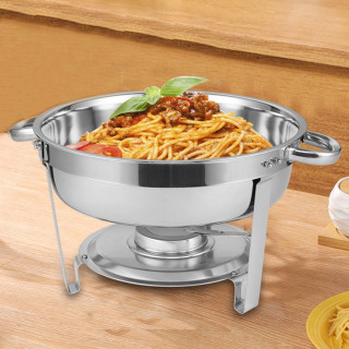 Diš Buffet - Okrugli grejač hrane sa gorionikom