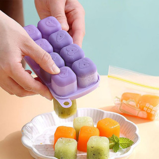 Silikonski kalup za velike kocke sa poklopcem