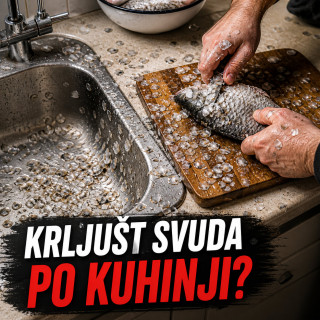 Praktični čistač krljušti za ribu – bez nereda po kuhinji