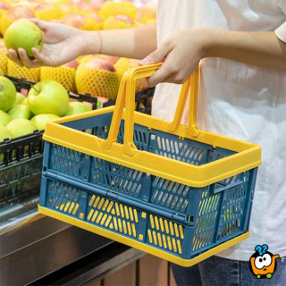 Folding basket - Čvrsta sklopiva korpa za kupovinu