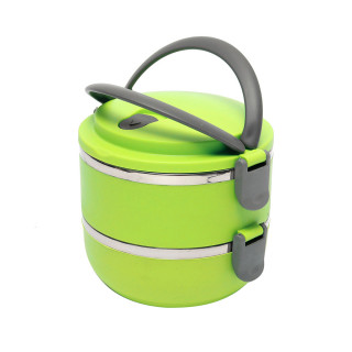 2u1 LUNCH BOX - izolaciona posuda za hranu na 2 nivoa 