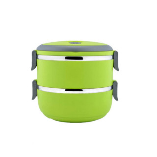 2u1 LUNCH BOX - izolaciona posuda za hranu na 2 nivoa 