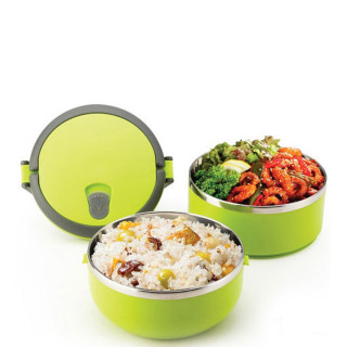 2u1 LUNCH BOX - izolaciona posuda za hranu na 2 nivoa 