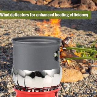 Windproof Gas Stove - rešo na gas sa podesivim vetrobranom