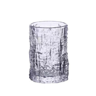 Bark Glass 400ml - Staklena čaša reljefnog dizajna 