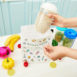 Praktična čaša za salatu za poneti + viljuška