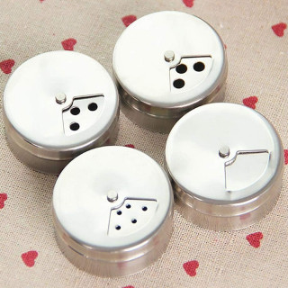 Elegantne inox posude za začine sa prozorom