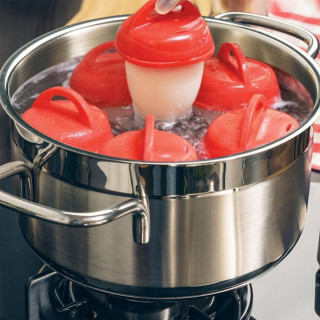 Silikonske posudice za kuvanje jaja bez ljuske - set od 6 kom