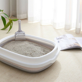 Toalet za mace - Posuda za pesak sa lopaticom 48x40x14