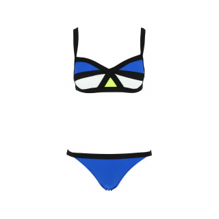 Dvodelni ženski kupaći kostim - MODERN MIX KING BLUE