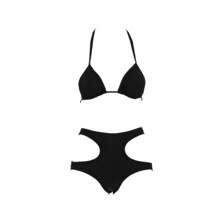 Dvodelni ženski kupaći kostim - LA SEXY BLACK