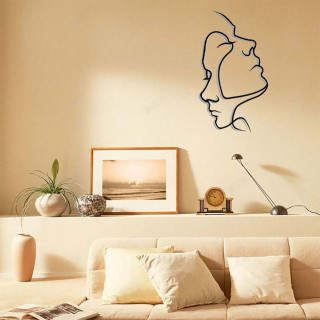 Art Face ornament - Umetnička zidna figura sa portretima