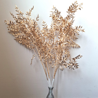 Golden small leaves - Dekorativni listovi u zlatnoj boji