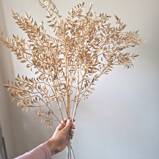 Golden small leaves - Dekorativni listovi u zlatnoj boji
