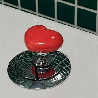 Toilet Heart – Dugme za vodokotlić u obliku srca