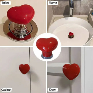 Toilet Heart – Dugme za vodokotlić u obliku srca