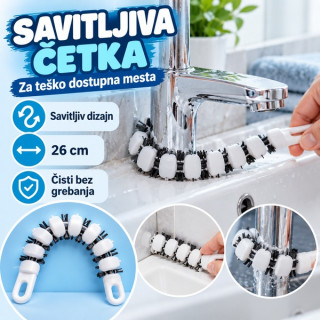 Savitljiva četka za čišćenje sanitarija