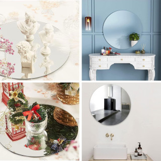 Round Mirror - Samolepljivo okruglo ogledalo za elegantan dom