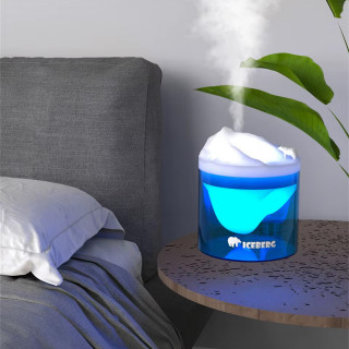 Ovlaživač vazduha sa LED osvetljenjem – Iceberg efekat
