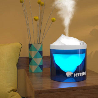 Ovlaživač vazduha sa LED osvetljenjem – Iceberg efekat