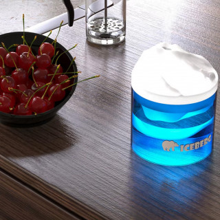 Ovlaživač vazduha sa LED osvetljenjem – Iceberg efekat