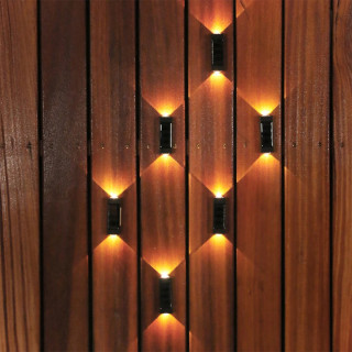 Set od 4 solarne lampe sa duplom rasvetom