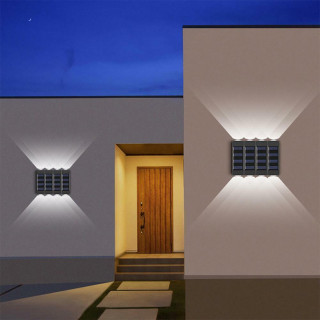 Set od 4 solarne lampe sa duplom rasvetom