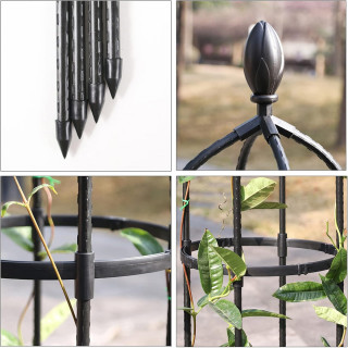 Garden Obelisk - Nosač za puzavice u obliku tornja 175 cm