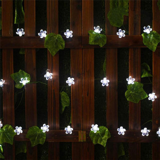 Floral solar lights – Prolećne cvetne LED lampice 6,5m