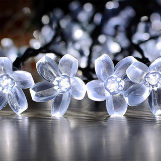 Floral solar lights – Prolećne cvetne LED lampice 6,5m