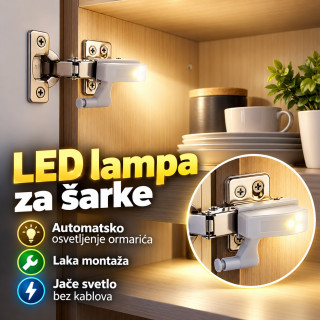 LED lampa za šarke