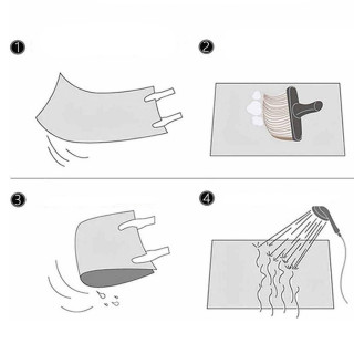 Kombinovani set podnih prostirki za kuhinju - Mace