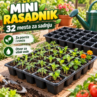 Mini rasadnik - Sadna tacna za 32 biljke
