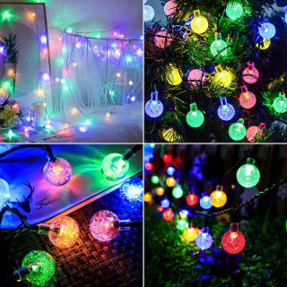 Color Magic Lights - Niz šarenih svetlećih kuglica 3m