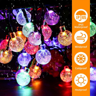 Color Magic Lights - Niz šarenih svetlećih kuglica 3m