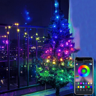 Smart lampice od 20m i 200 svetiljki + app za kontrolu telefonom
