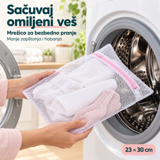 Mrežica za bezbedno pranje veša